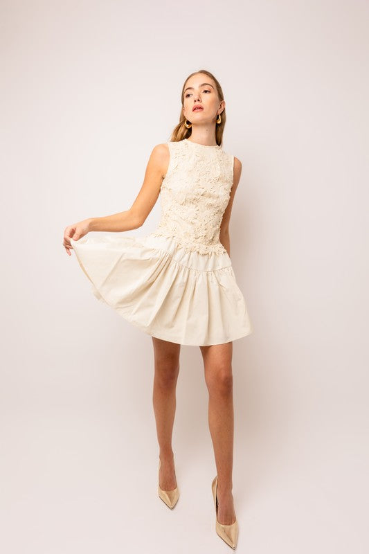 Lulu Sleeveless Crochet Dress