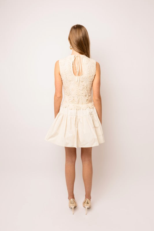 Lulu Sleeveless Crochet Dress