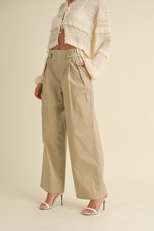 Sarah High Waist Wide Leg Pants