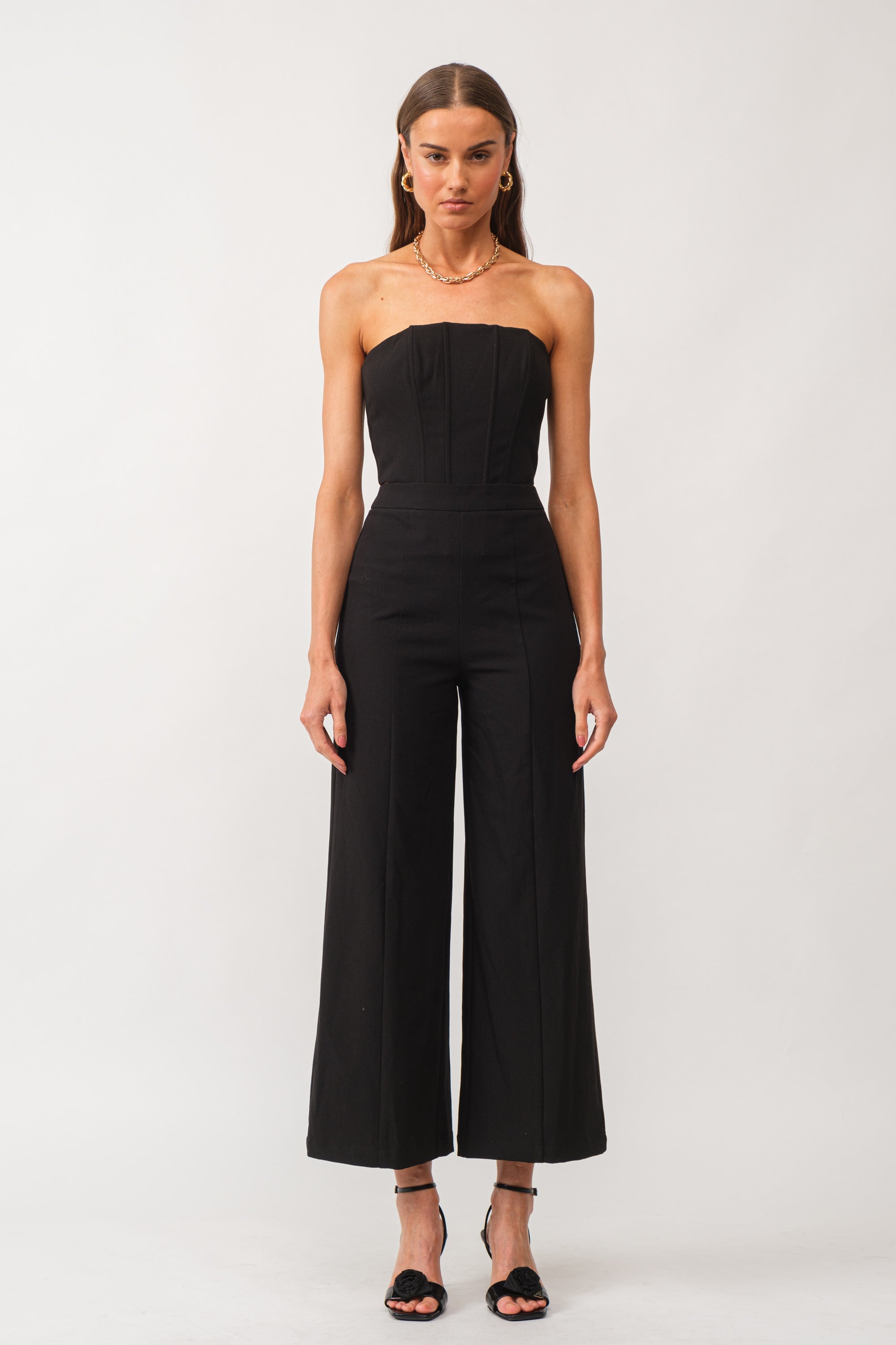 Nora Bustier Jumpsuit