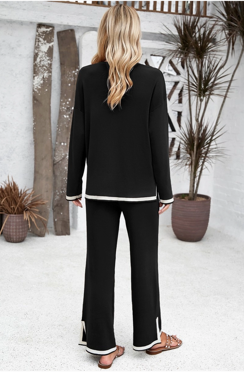 Zena Long Sleeve Sweater Pants Set