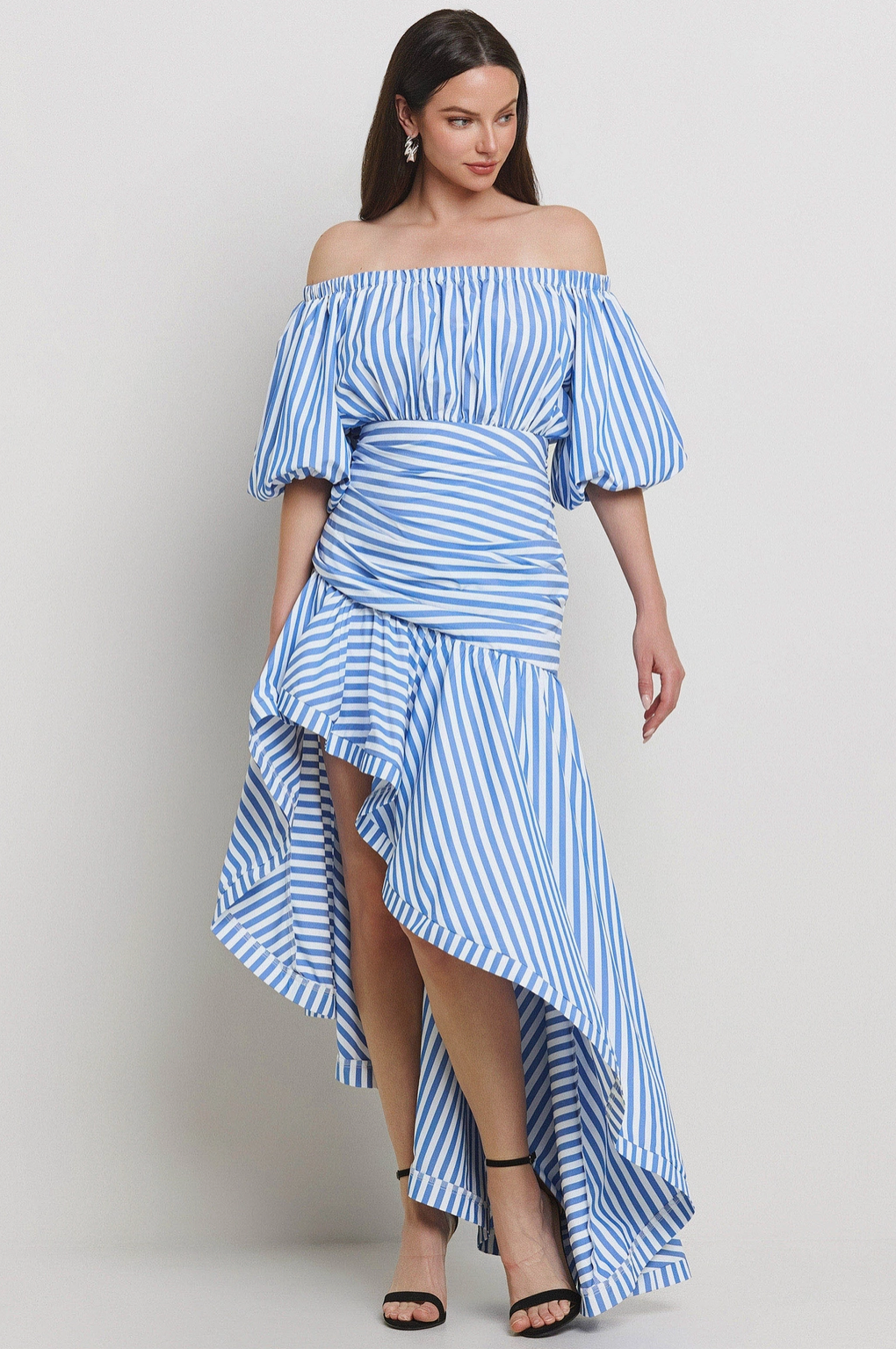 Wafa Off Shoulder Maxi Dress