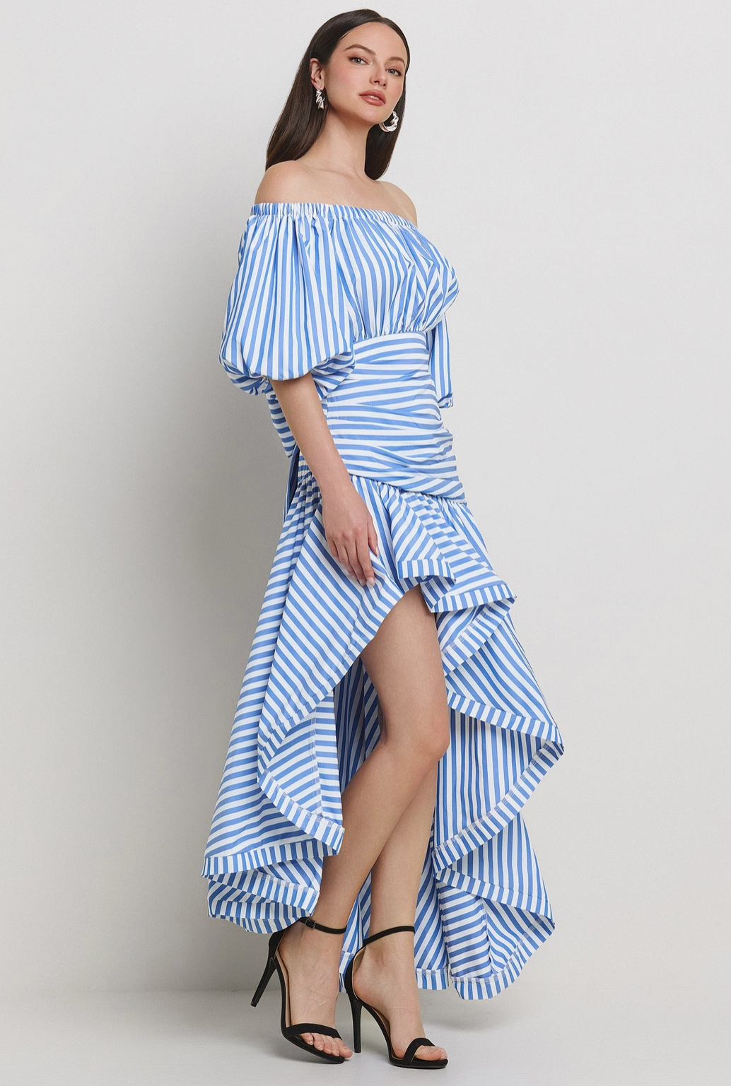 Wafa Off Shoulder Maxi Dress