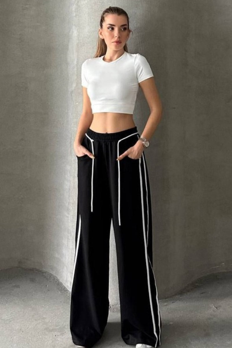 Lulu Drawstrings Jogger Pants